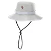 Nike Oklahoma Sideline Apex Gameday Boonie  Men's Dri-fit College Bucket Hat In Gray