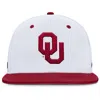 Nike Oklahoma Sooners Dugout True Menâs  Men's Dri-fit College Fitted Hat In White