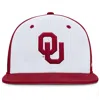 Nike Oklahoma Sooners Dugout True Menâs  Men's Dri-fit College Fitted Hat In White