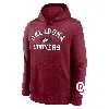 Nike Oklahoma Sooners Legacy Club Foundational  Men's College Pullover Hoodie In Red