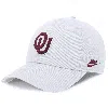 Nike Oklahoma Sooners Legacy Club  Unisex Dri-fit College Adjustable Hat In White