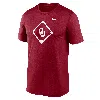 Nike Oklahoma Sooners Legend Baseball Icon  Men's Dri-fit College T-shirt In Red