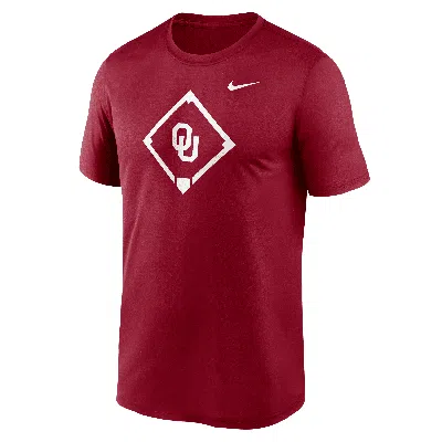Nike Oklahoma Sooners Legend Baseball Icon  Men's Dri-fit College T-shirt In Red