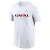 Nike Men's Oklahoma Sooners Primetime Wordmark  College T-shirt In White