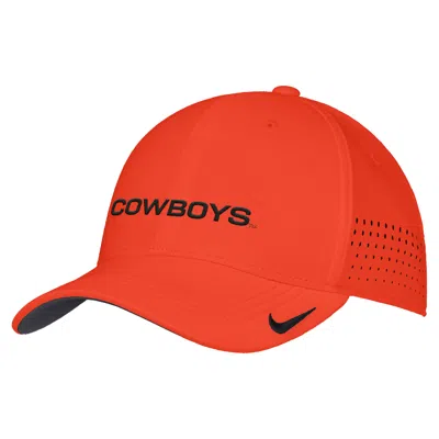 Nike Oklahoma State Sideline  Unisex Dri-fit College Hat In Orange
