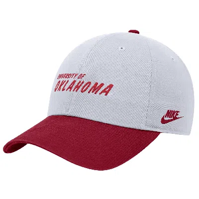 Nike Oklahoma  Unisex College Campus Cap In White