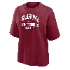 Nike Oklahoma  Women's College Boxy T-shirt In Red