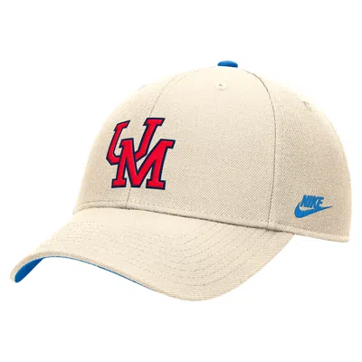 Nike Ole Miss Rise  Unisex College Adjustable Cap In Brown