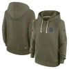 Nike Olive Dallas Cowboys 2025 Salute To Service Sideline Standard Issue Dri-fit Hoodie In Green
