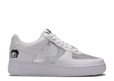 Nike Olivia Kim X  Wmns Air Force 1 '07 Ff 'betty Boop' In White