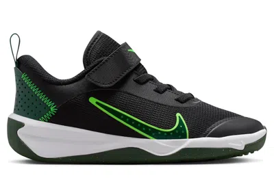 Pre-owned Nike Omni Court Sneakers In Black/green Strike/fir