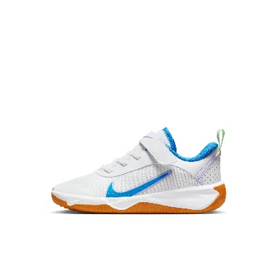 Nike Omni Multi-court Little Kids' Shoes In White