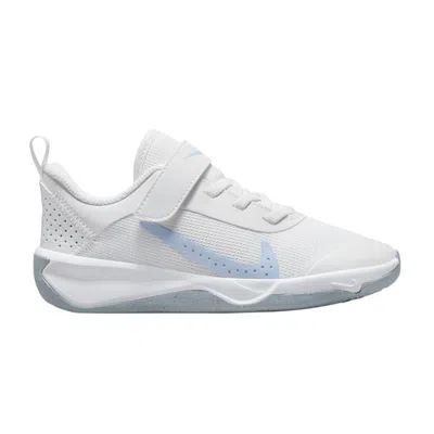 Pre-owned Nike Omni Multi-court Ps 'white Cobalt Bliss' | Kid's Size 1