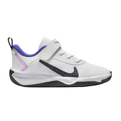 Pre-owned Nike Omni Multi-court Ps 'white Dark Obsidian' | Kid's Size 3