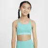 Nike Kids' Women's One Girls' Sports Bra In Green