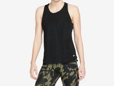 Nike One Breathe Tank In Black