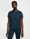 Nike Women's One Classic Dri-fit Short-sleeve Top In Blue