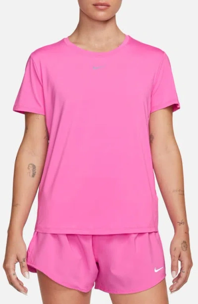 Nike Women's One Classic Dri-fit Short-sleeve Top In Red