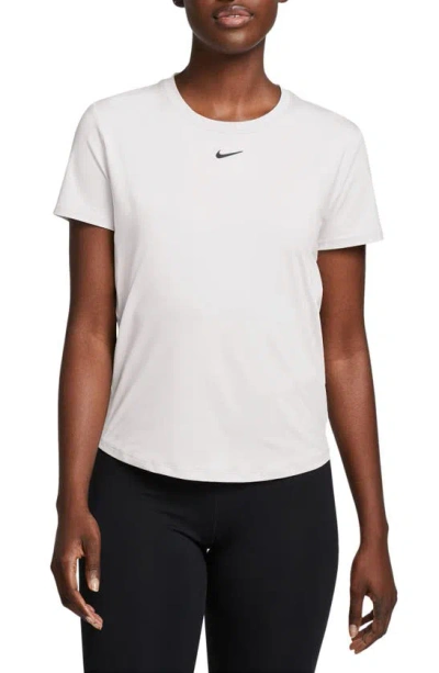 Nike Women's One Classic Dri-fit Short-sleeve Top In White,black