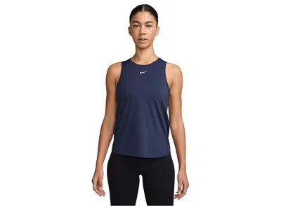 Nike One Classic Dri-fit Tank Top In Blue