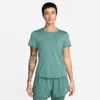 Nike Dri-fit One Women's Standard Fit Short-sleeve Top In Green