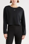 Nike One Dri-fit Mid-layer T-shirt In Black