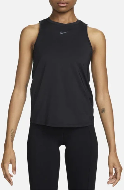 Nike Women's One Classic Dri-fit Tank Top In Black/black