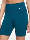 Nike One Dri-fit "valerian Blue/white" Compression Shorts In Blue