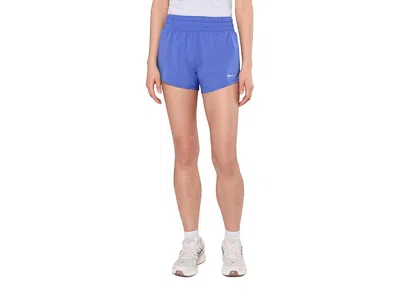 Nike One Dri-fit Mid-rise 3 Brief-lined Shorts In Black