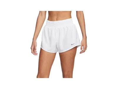 Nike One Dri-fit Mid-rise 3 Brief-lined Shorts In Multi
