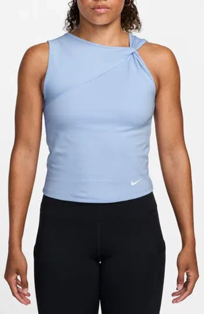 Nike One Dri-fit Tank In Blue