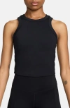 Nike One Fitted Dri-fit Cropped Tank Top
