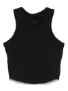 Nike One Fitted Tank Top In Black