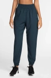 Nike Women's One Dri-fit High-waisted 7/8 Jogger Pants In Armory Navy/black
