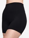 Nike Women's One High Crisscross Wrap-waist Biker Shorts In Black