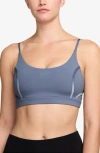 Nike One Light Support Padded Sports Bra In Purple