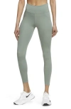 Nike One Lux 7/8 Tights In Jade Smoke/clear
