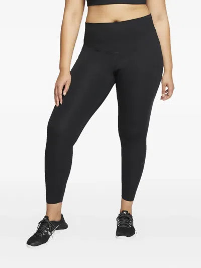 Nike One Luxe Mid-rise Leggings In Black