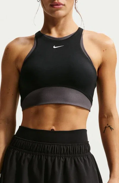 Nike One Medium Support Sports Bra In Black