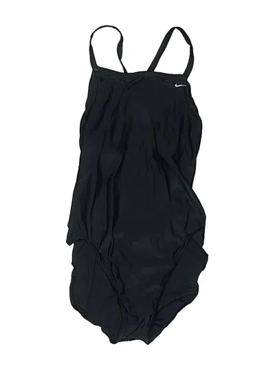 Pre-owned Nike One Piece Swimsuit In Black