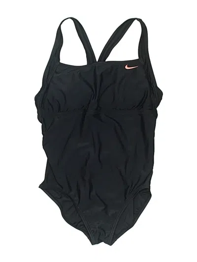 Pre-owned Nike One Piece Swimsuit In Black