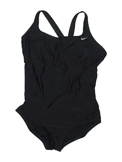 Pre-owned Nike One Piece Swimsuit In Black