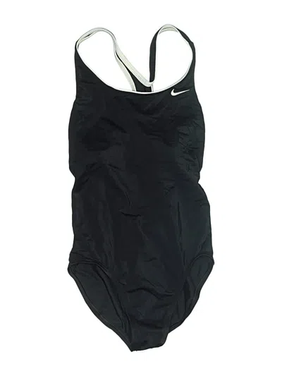 Pre-owned Nike One Piece Swimsuit In Black