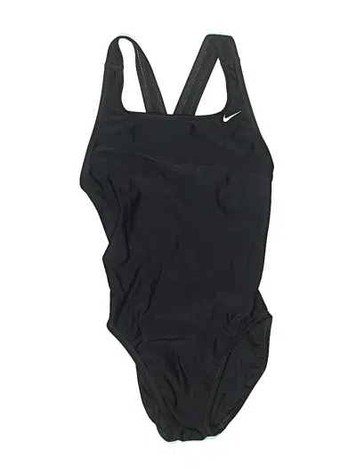 Pre-owned Nike One Piece Swimsuit In Black