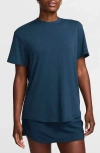 Nike One Relaxed Dri-fit T-shirt In Blue