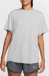 Nike One Relaxed Dri-fit T-shirt In White