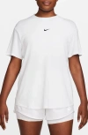 Nike One Relaxed Dri-fit T-shirt In White