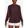 Nike One Relaxed Dri-fit Top In Brown