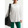 Nike One Relaxed Dri-fit Top In White