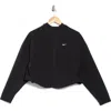Nike One Repel Oversize Hooded Water Resistant Woven Jacket In Black